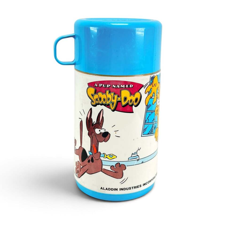 A Pup Named Scooby Doo Thermos Aladdin 1988 Vintage GRAIL